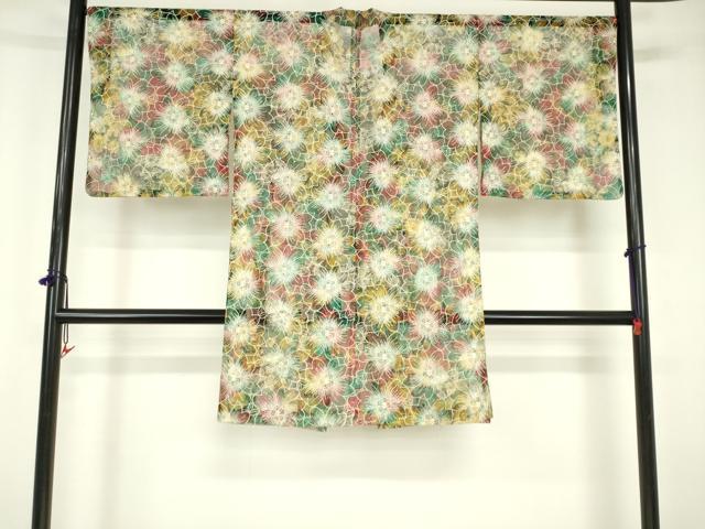 平和屋着物▽道行コート スリーシーズン 春夏秋 塵除け 舞花 ロング丈 DABF3291op