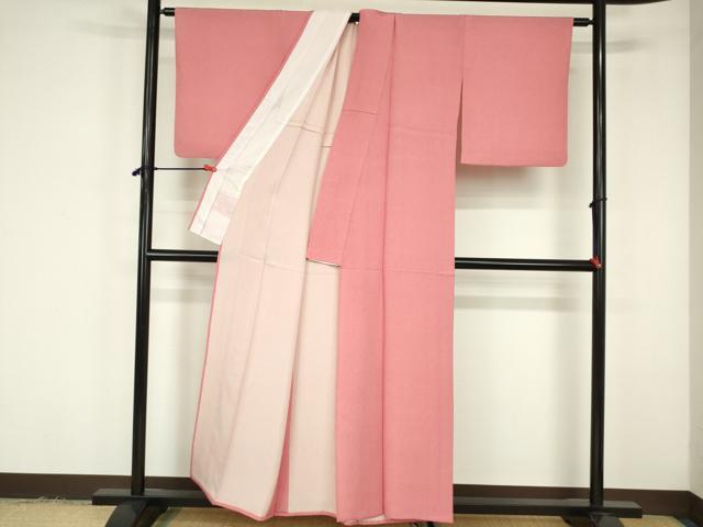 平和屋着物▽江戸小紋 単衣 抽象文様 正絹 逸品 DABF3297op