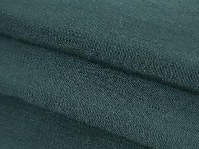 平和屋着物▽上質な紬 単衣 色無地 百入茶色 正絹 逸品 DABF3343op