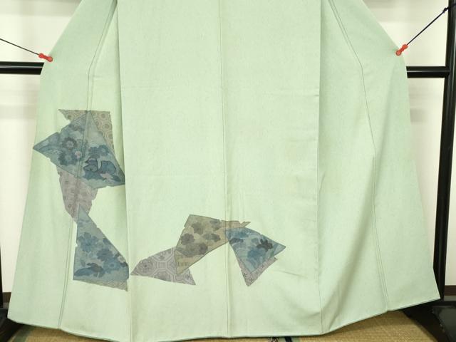 平和屋着物▼中国三大刺繍 スワトウ刺繍 汕頭刺繍 総刺繍 訪問着 鴛鴦花文 正絹 逸品 DABF3382op