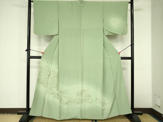 平和屋着物▽中国三大刺繍 スワトウ刺繍 汕頭刺繍 総刺繍 訪問着