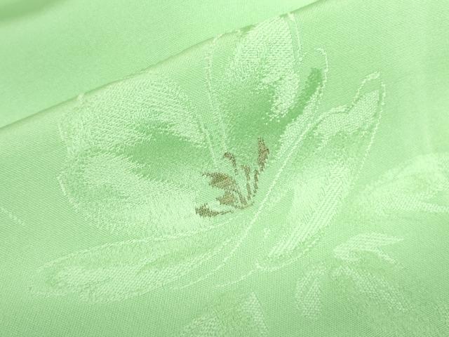 平和屋着物▼上質な小紋 草花 金糸 正絹 逸品 DABF3420op