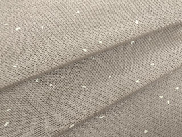 平和屋着物*夏物 小紋 絽 箔散らし さが美扱い 正絹 逸品 DABF3495op