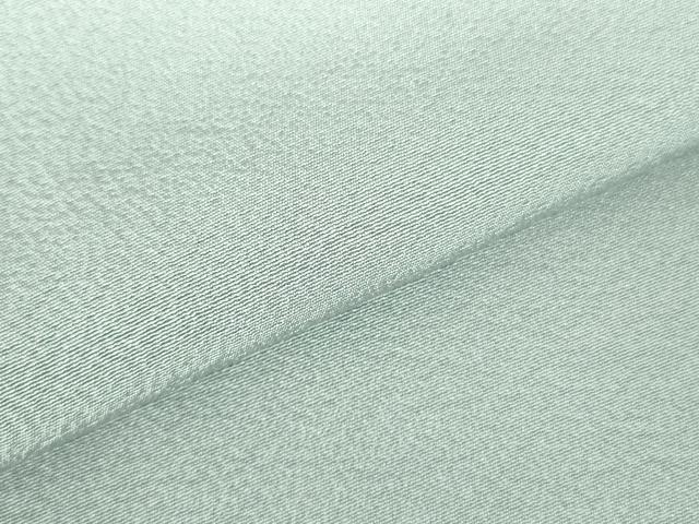 平和屋着物▽上質な色無地 単衣 秘色色 正絹 逸品 DABF3565op