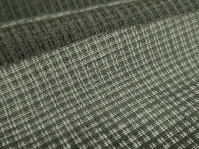 平和屋着物▽長羽織 スリーシーズン 春夏秋 塵除け 黒色 ロング丈 正絹 逸品 DABI5630op