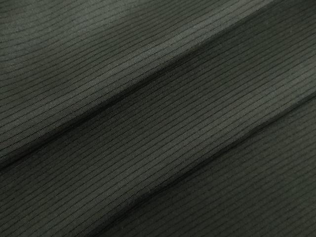平和屋着物▽男性 黒紋付羽織 スリーシーズン 春夏秋 塵除け 絽 正絹 逸品 DABF3651op