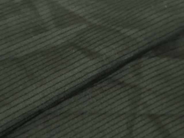 平和屋着物▽男性 黒紋付羽織 スリーシーズン 春夏秋 塵除け 絽 正絹 逸品 DABF3654op