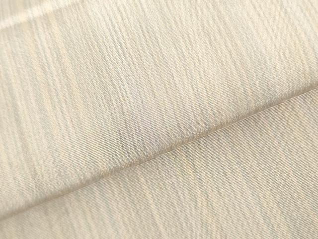 平和屋着物▽上質な小紋 単衣 縞 正絹 逸品 DABF3674op