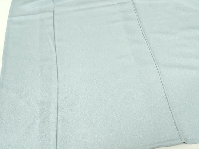 平和屋着物▽色無地 単衣 秘色色 鬼しぼ縮緬 さんび謹製 洗える着物 DABF3675op
