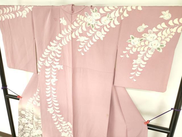 平和屋着物●訪問着 作家物 絞り 辻が花 暈し染め 正絹 逸品 DABF3704op