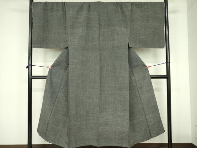 平和屋着物●男性 紬 アンサンブル 霞文 正絹 逸品 DABF3729op
