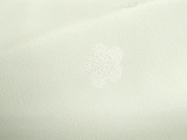 平和屋着物●長襦袢 無双仕立て 作家物 舞梅 暈し染め 金彩 正絹 逸品 DABF3735op