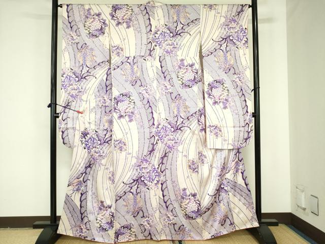 平和屋着物▼豪華振袖 花丸文 金彩 正絹 逸品 DABF3750op