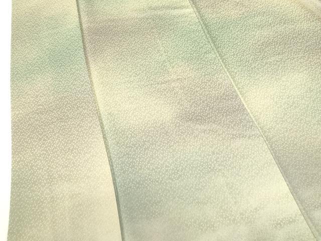 平和屋着物▼上質な小紋 小花地紋 暈し染め 正絹 逸品 DABF3768op
