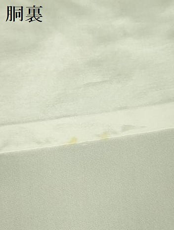 平和屋着物▼訪問着 手描き 草花 正絹 逸品 DABF3779op