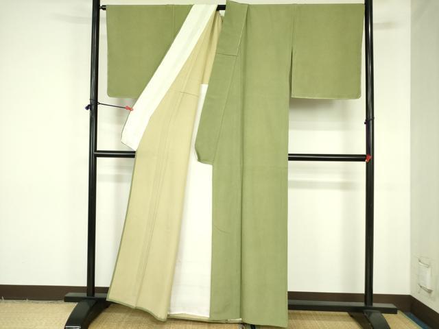 平和屋着物▽江戸小紋 単衣 鮫小紋柄 正絹 逸品 DABF3790op