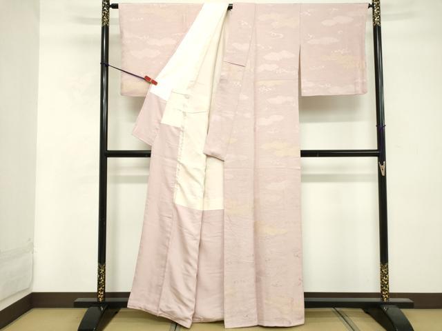 平和屋着物■上質な小紋 雲重ね文 正絹 逸品 DABF4003cd