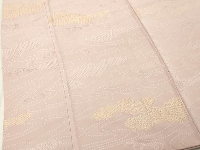 平和屋着物■上質な小紋 雲重ね文 正絹 逸品 DABF4003cd