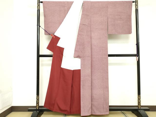 平和屋着物■江戸小紋 鮫小紋柄 正絹 逸品 DABF4005cd