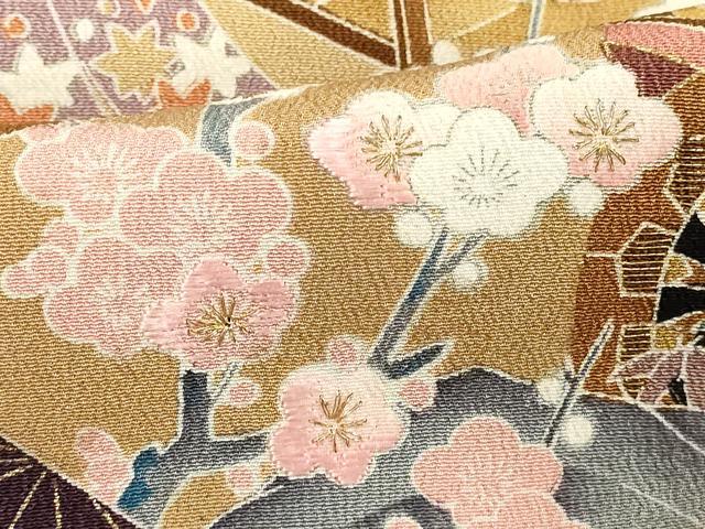 平和屋着物■豪華黒留袖 作家物 刺繍 吉祥風景文 金彩 正絹 逸品 DABF4123cd