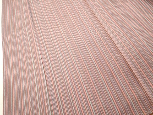 平和屋着物■上質な小紋 間道 正絹 逸品 未使用 DABF4129cd