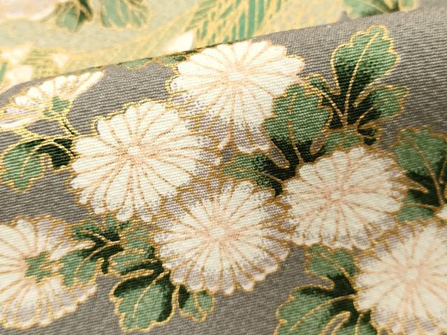 平和屋着物■豪華色留袖 作家物 駒刺繍 流水花鳥文 金彩 正絹 逸品 DABF4192cd