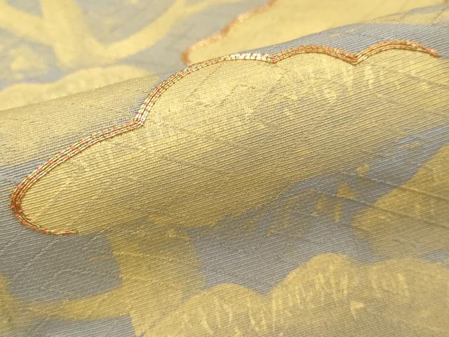 平和屋着物■豪華色留袖 駒刺繍 枝松文 金彩 正絹 逸品 DABF4203cd
