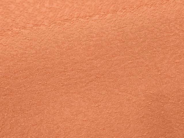 平和屋着物■上質な色無地 曙色 正絹 逸品 DABF4224cd