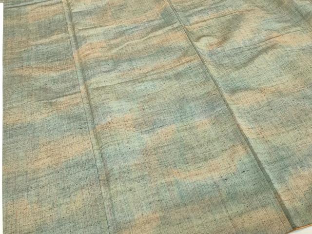 平和屋着物■上質な紬 格子 正絹 逸品 DABF4234cd