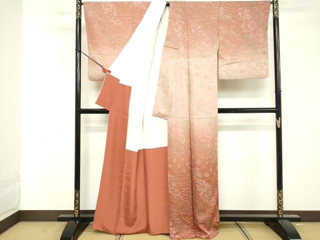 平和屋着物■訪問着 花鳥文 正絹 逸品 DABF4265cd