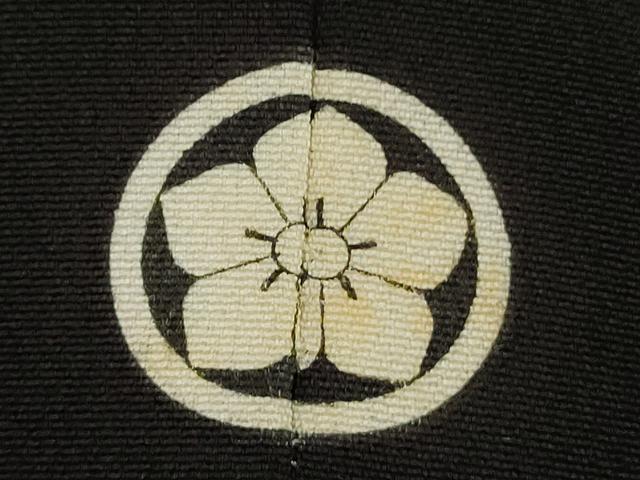 平和屋着物■豪華黒留袖 駒刺繍 扇面花文 金彩 正絹 逸品 DABF4453cd