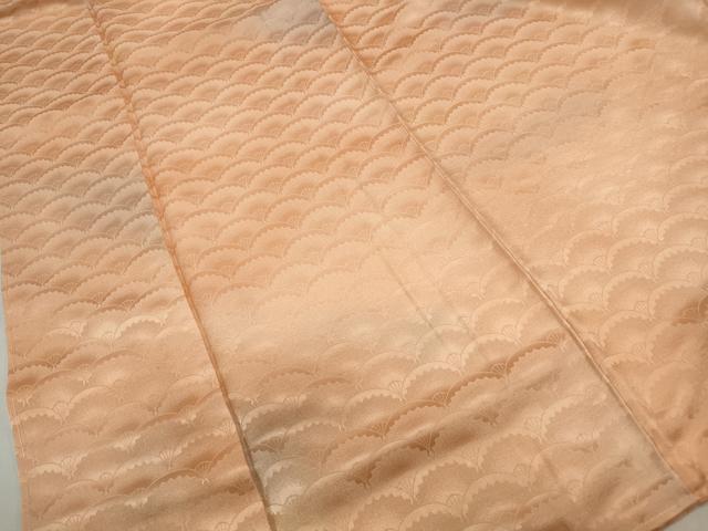 平和屋着物■上質な小紋 青海波文 暈し染め 正絹 逸品 DABF4538qa