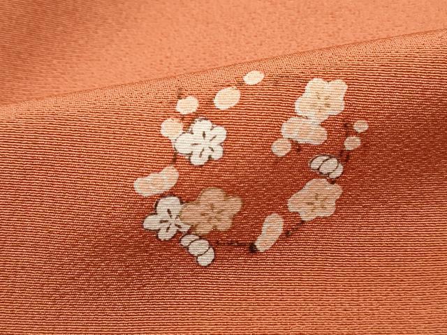 平和屋着物■上質な小紋 花丸文 正絹 逸品 DABF4637qa