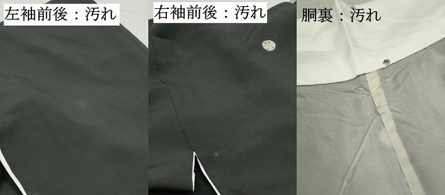 平和屋着物■豪華黒留袖 人物風景文 金彩 正絹 逸品 DABF4652qa