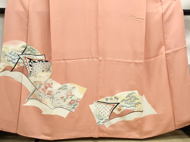 平和屋着物■訪問着 冊子風景文 金彩 ますいわ屋扱い 正絹 逸品 DABF4808qa
