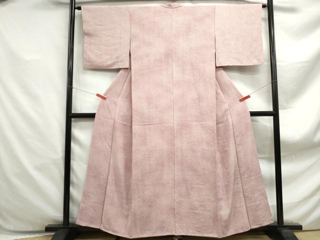 平和屋着物■上質な小紋 霞文 正絹 逸品 DABF4862qa