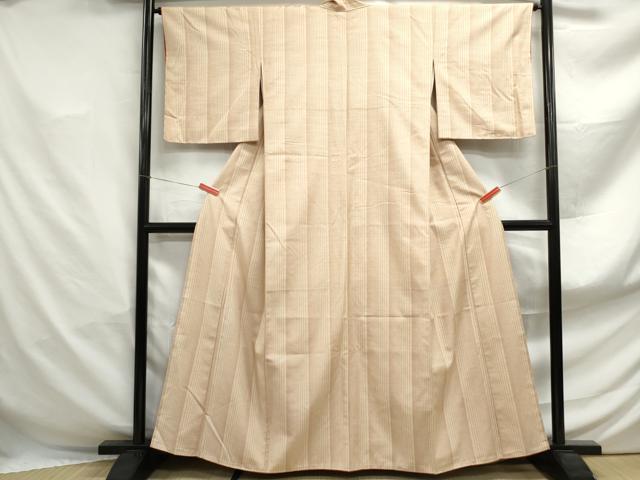 平和屋着物■上質な紬 間道 正絹 逸品 DABF4909qa
