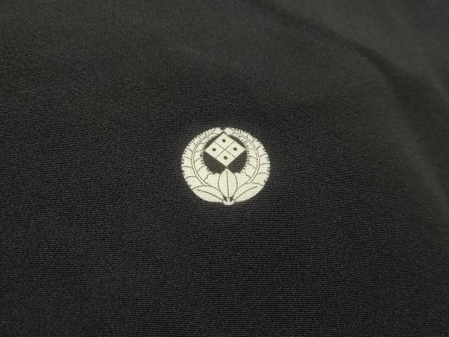 平和屋着物■豪華黒留袖 作家物 駒刺繍 立波扇面花文 暈し染め 金彩 正絹 逸品 DABJ5280qa