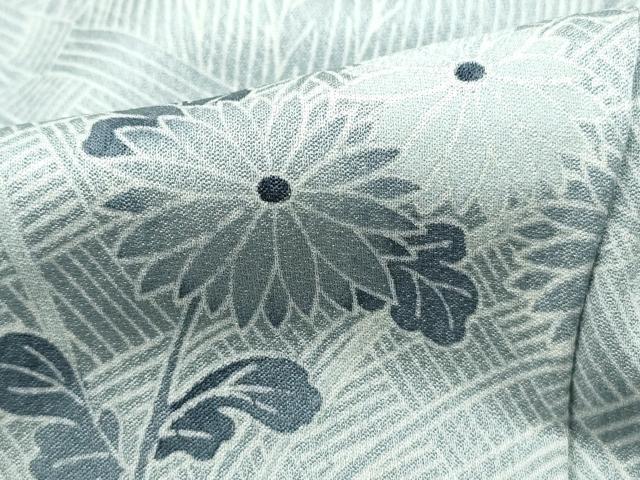 平和屋着物■訪問着 風景花文 暈し染め 正絹 逸品 DABF4970qa