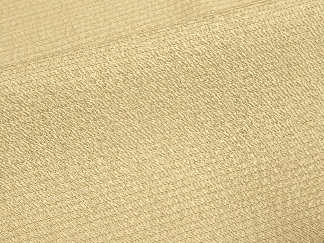 平和屋着物▽上質な色無地 単衣 濃い薄香色 正絹 逸品 未使用 DABF5527du