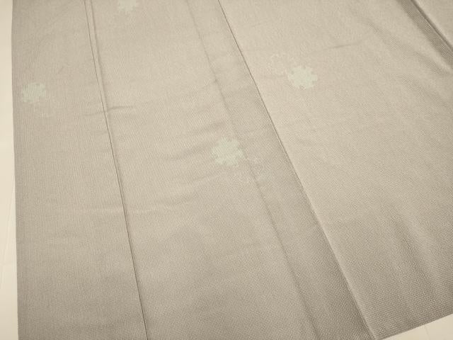 平和屋着物▽上質な小紋 単衣 雪輪 正絹 逸品 DABF5638du