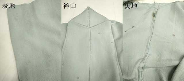 平和屋着物▽本加賀友禅作家 柿本市郎 小紋 単衣 舞花文 正絹 逸品 DABF5740du