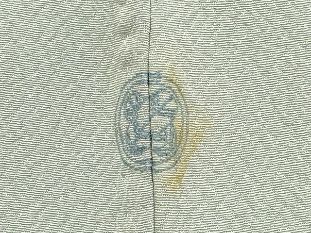 平和屋着物▽本加賀友禅作家 柿本市郎 小紋 単衣 舞花文 正絹 逸品 DABF5740du
