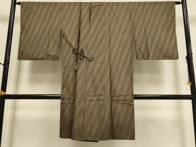 平和屋着物▽道中着 スリーシーズン 春夏秋 塵除け 紗 霞文 ロング丈 正絹 逸品 DABF5830du