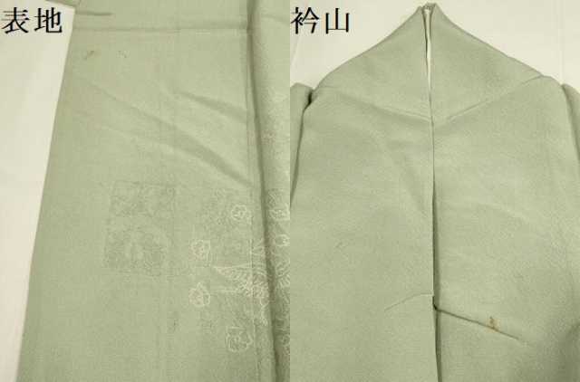 平和屋着物▽中国三大刺繍 スワトウ刺繍 汕頭刺繍 相良刺繍 総刺繍 無地絵羽訪問着 単衣 花鳥文 正絹 逸品 DABF5858du