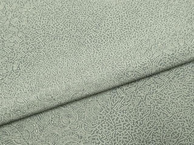 平和屋着物▽江戸小紋 単衣 寄せ小紋柄 両面染め 洗える着物 DABF5895du