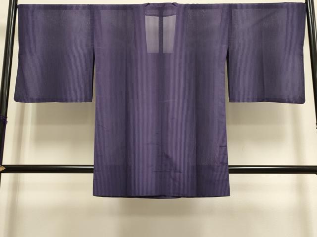 平和屋着物▽道行コート 二部式 スリーシーズン 春夏秋 塵除け 縞 正絹 逸品 DABF5919du