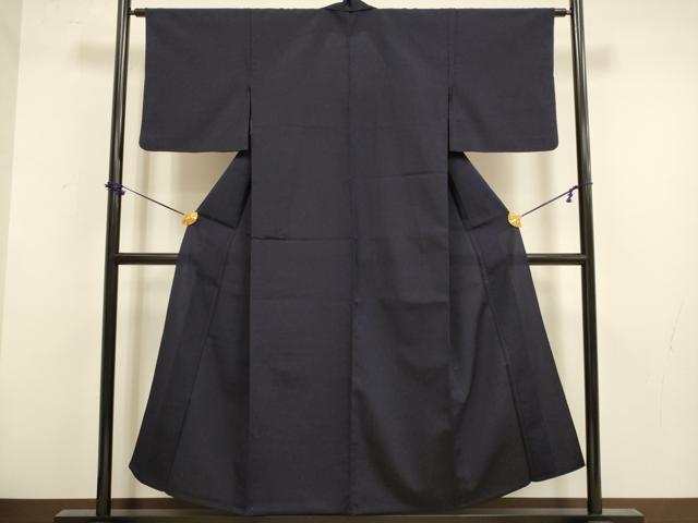 平和屋着物▽小紋 単衣 霞文 洗える着物 DABF5925du