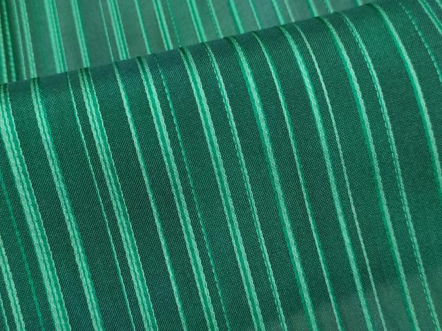 平和屋着物▽道行コート スリーシーズン 春夏秋 塵除け 縞 ロング丈 正絹 逸品 DABF5936du