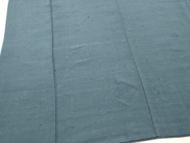 平和屋着物■上質な色無地 薄縹色 お召縮緬 正絹 逸品 DABF6042zy